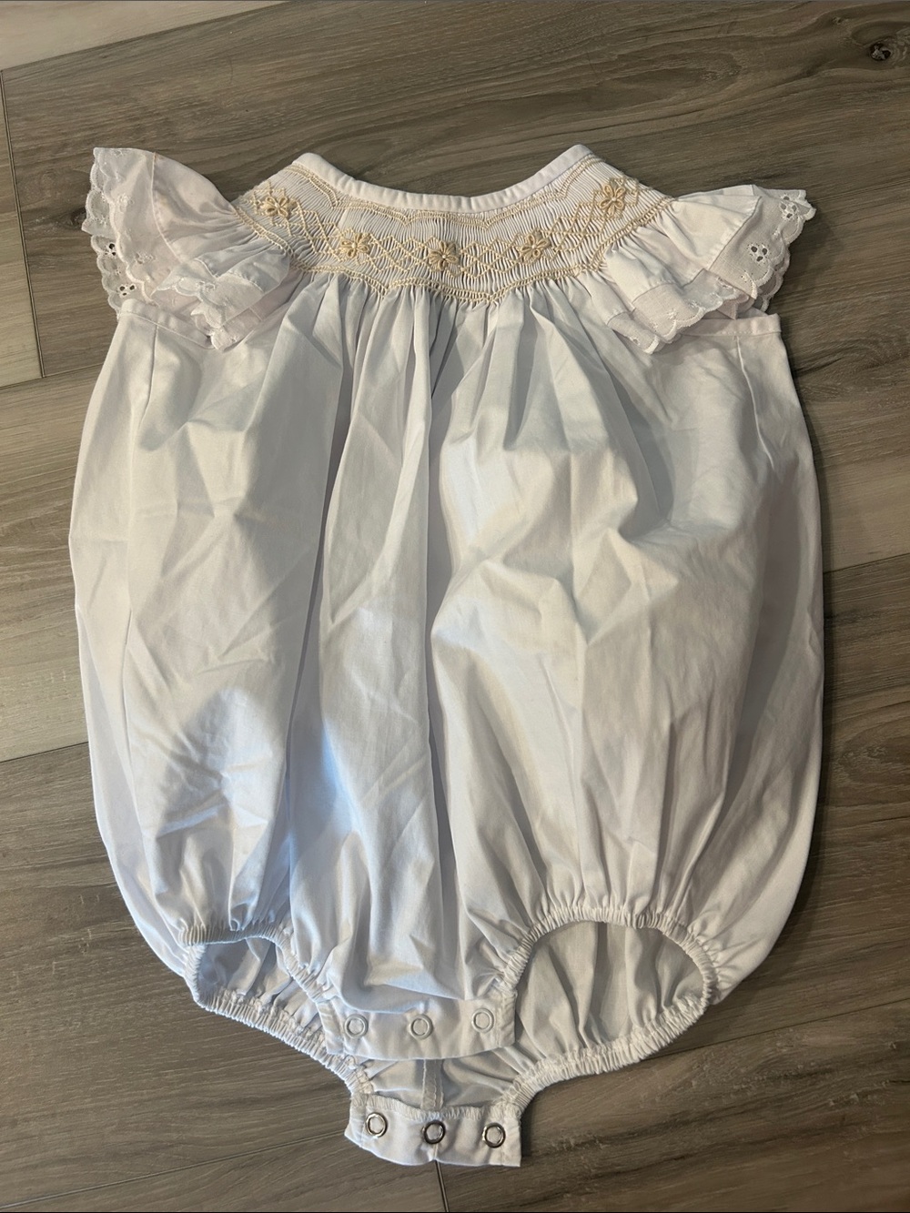 TBBC Bridget Bubble-Worth Avenue with Palmetto Pearl Smocking & Eyelet